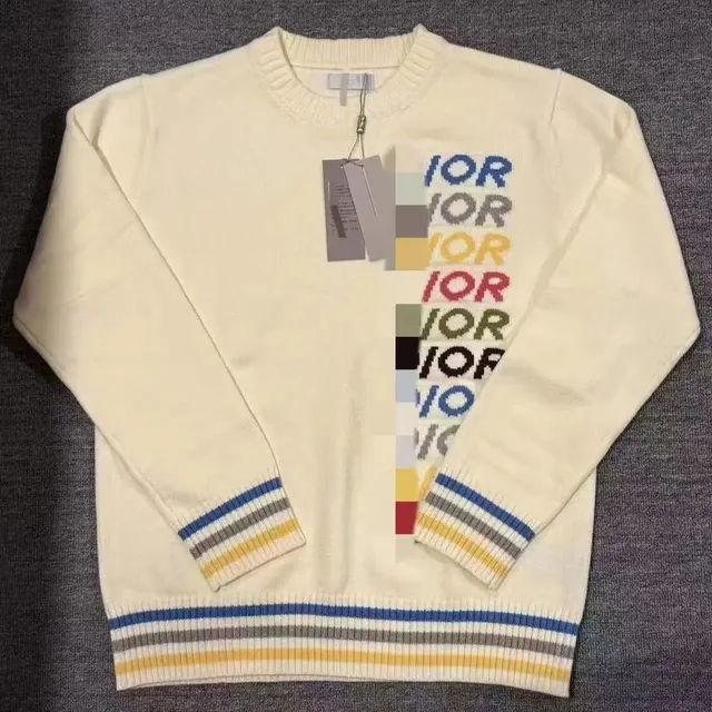 Dior Knit Sweater Multicolor IOR Logo