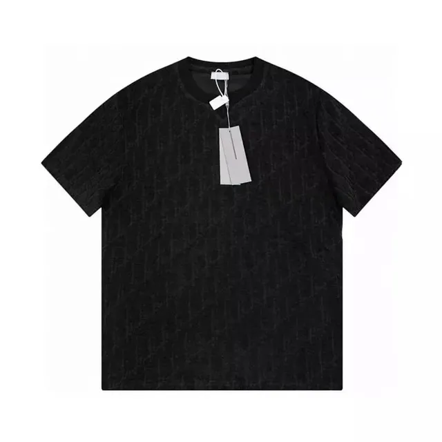 Dior T-Shirt Oblique Logo Print