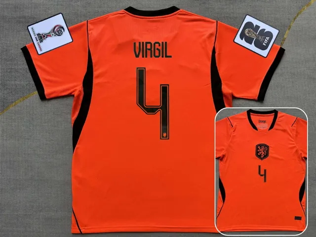 2026荷兰主场VIRGIL #4+世界杯章