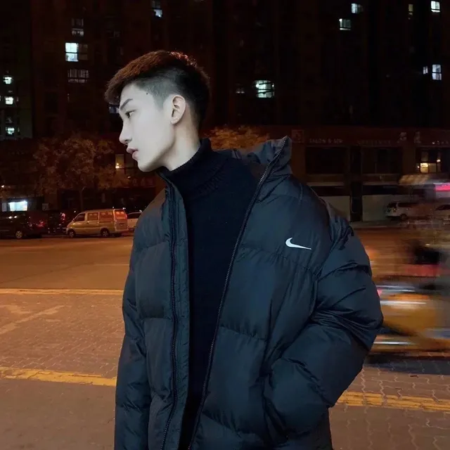 Nike Puffer Jacket Swoosh Logo