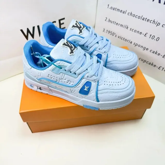 Louis Vuitton LV Trainer Monogram Embossed