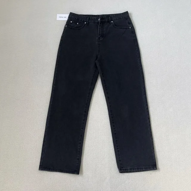 Acne Studios Straight Leg Jeans Black Wash
