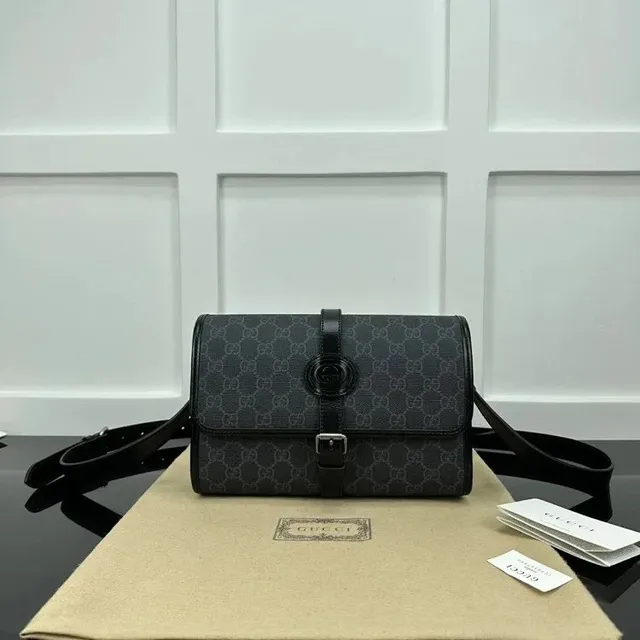 Gucci GG Marmont Crossbody Monogram Canvas