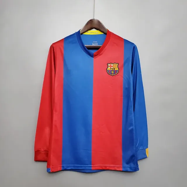 06-07 barcelona home long sleeves