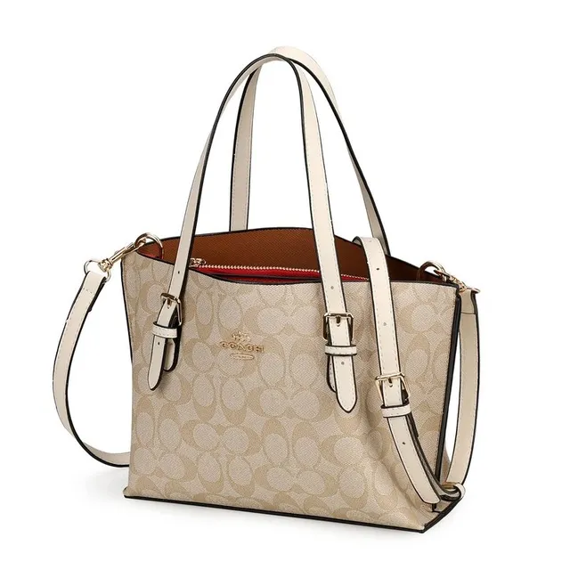 Gucci GG Marmont Mini Top-Handle Bag Coated Canvas with Leather Trim
