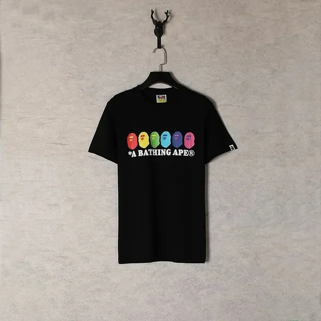 BAPE T-Shirt Rainbow Ape Head