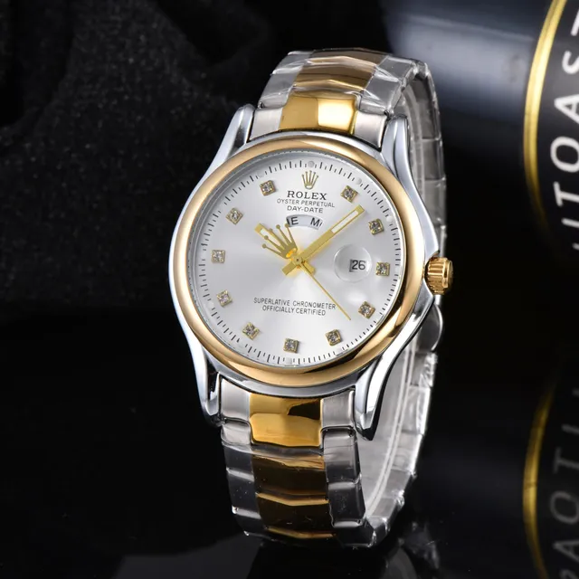 Rolex Oyster Perpetual Day-Date Two-Tone Diamond Dial