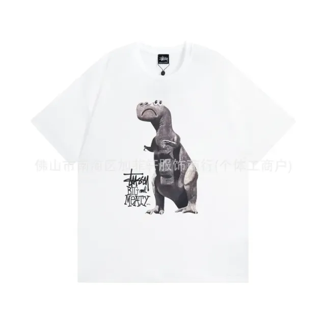 Stüssy Graphic T-Shirt Dinosaur Print