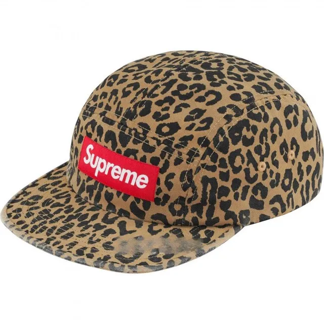 Supreme Camp Cap Leopard Print