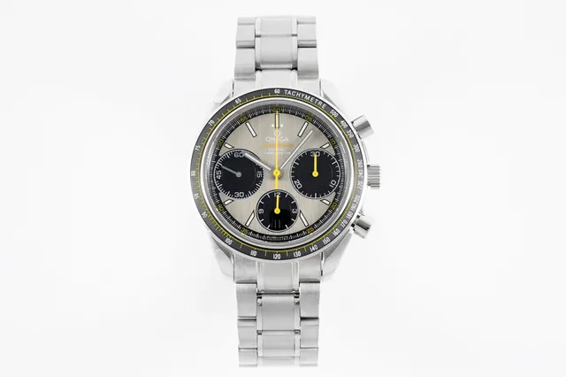 Omega Speedmaster Chronograph Grey Dial with Yellow Accents