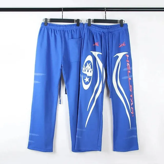 Hellstar Track Pants Flame Star Graphic