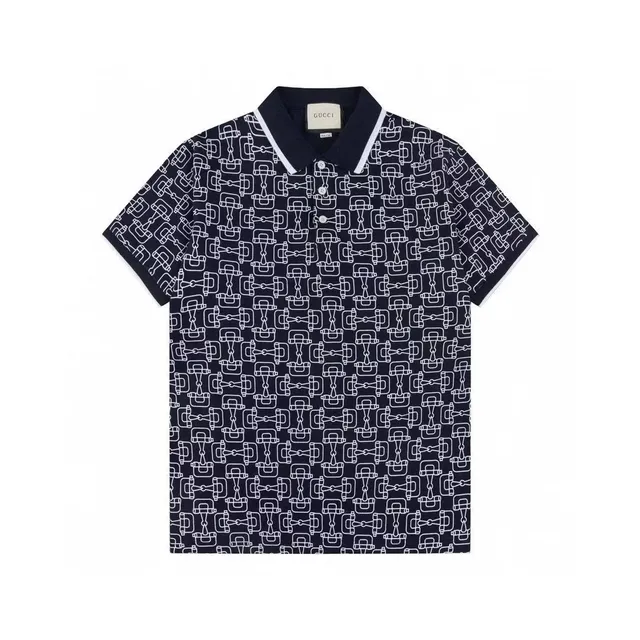 Gucci Polo Shirt Horsebit Print