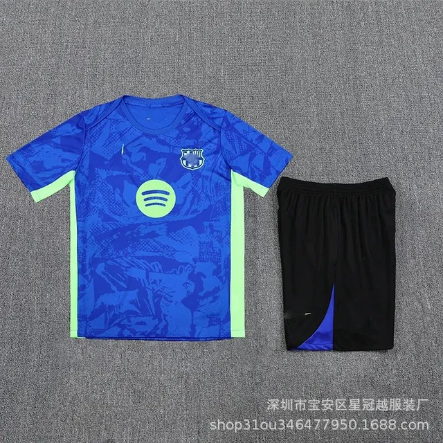 FC Barcelona Training Kit Spotify Sponsorship