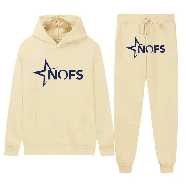 Corteiz Hoodie and Joggers Set Star Logo