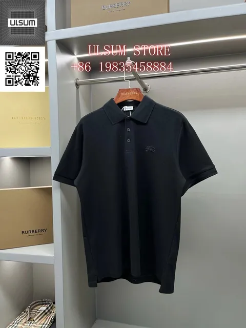 Burberry Polo Shirt Equestrian Knight Logo