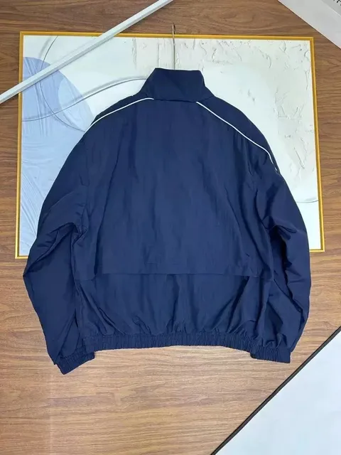 Adidas Track Jacket Navy with White Stripe