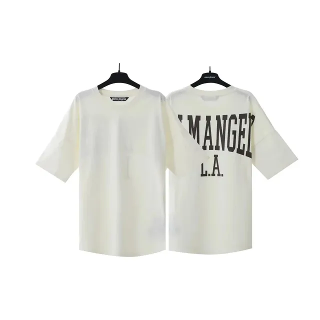 Palm Angels Logo T-Shirt L.A. Arch Print