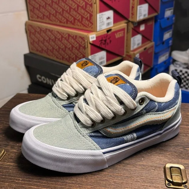 Vans Sk8-Mid Denim Patchwork