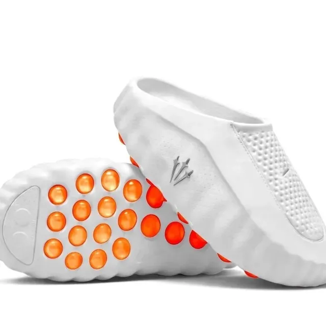 Nike Foam Slide White Orange