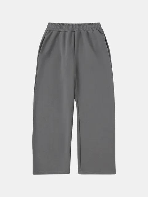 Union LA Ribbed Sweatpants Solid Grey