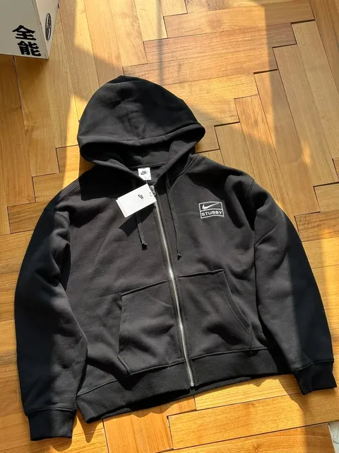 Nike × Stüssy Zip-Up Hoodie Stussy Collaboration