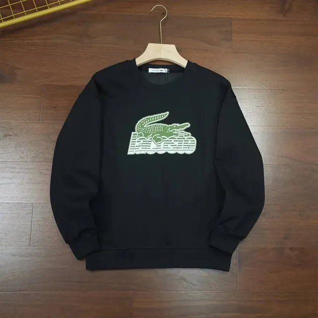 Lacoste Crewneck Sweatshirt Green Crocodile Logo