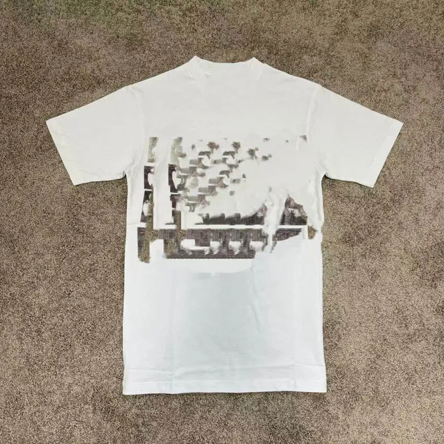 Off-White Graphic T-Shirt Industrial Print