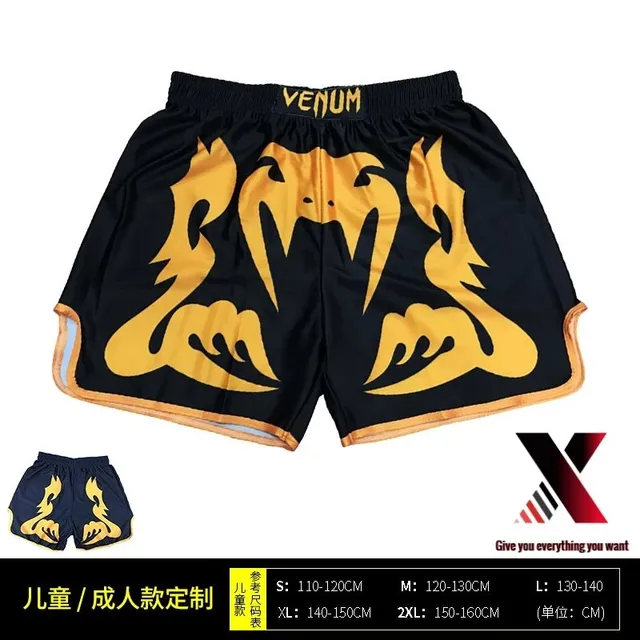 Venum Muay Thai Shorts Dragon Flame