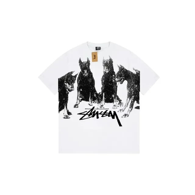 Stüssy Graphic Tee Doberman Print