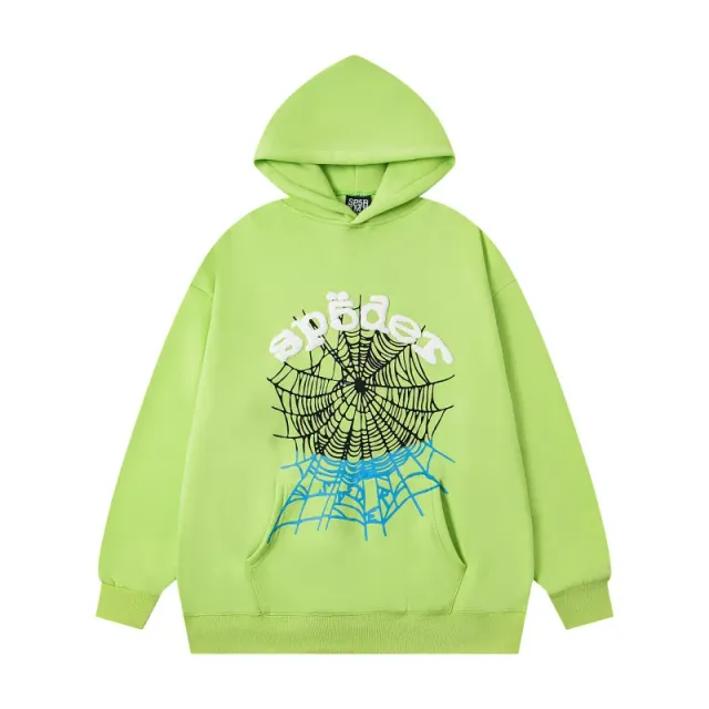 Sp5der Hoodie Spider Web Graphic