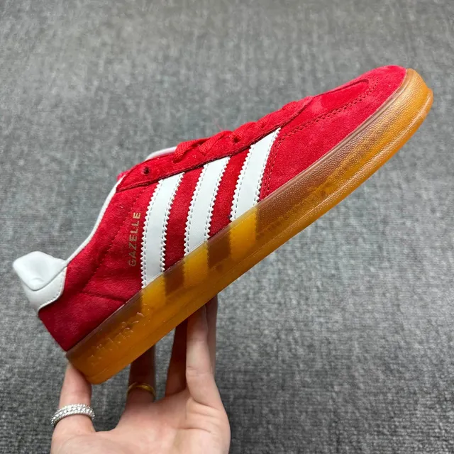 Adidas Gazelle Red White Gum