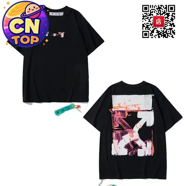 Off-White Arrow Graphic Tee Painted Arrow