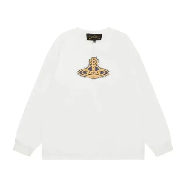 Vivienne Westwood Long Sleeve Tee Orb Embroidery