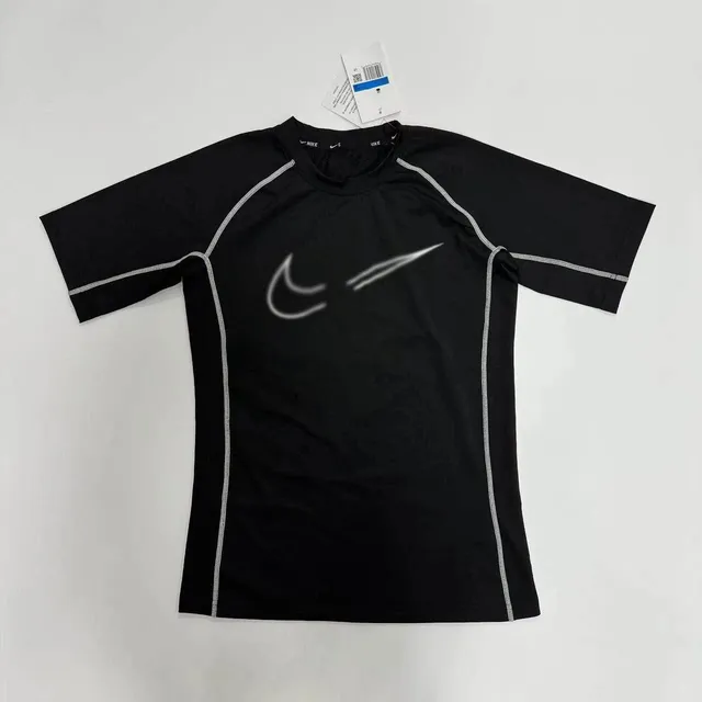 Nike Tech Fleece Top Black with Reflective Swoosh