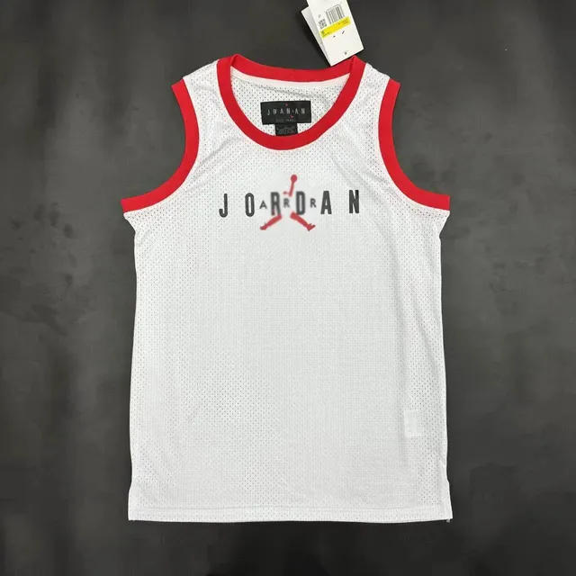 Jordan Mesh Tank Top White/Red