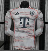 25-26 Player Bayern München Away 球员拜仁客长袖