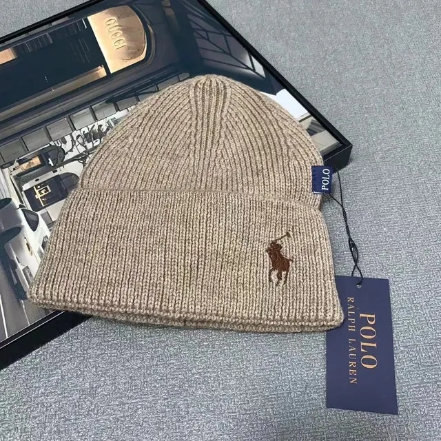 Polo Ralph Lauren Ribbed Beanie Polo Pony Embroidery