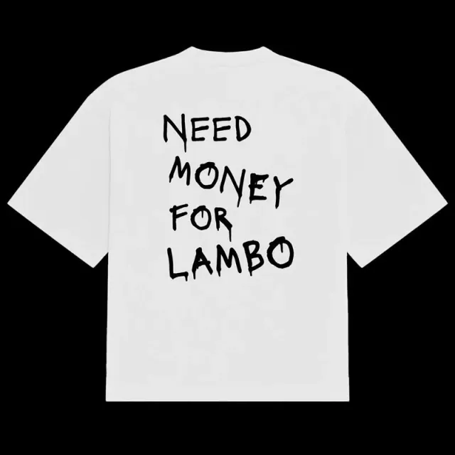 Travis Scott T-Shirt Need Money For Lambo