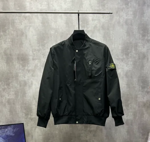 Stone Island Bomber Jacket Black