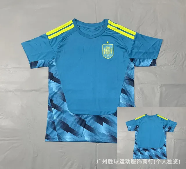 Adidas Spain National Team Training Jersey 2023-24 Blue