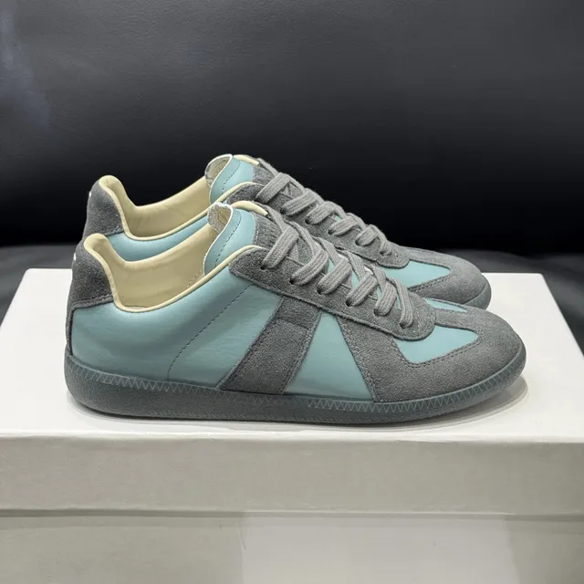 Maison Margiela Future Sneaker Mint Green and Grey