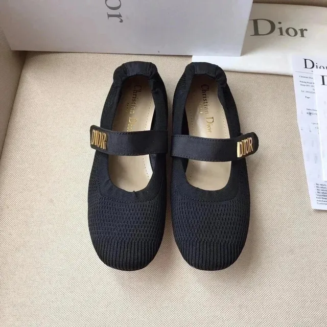 Dior B22 Mary Jane Black Knit