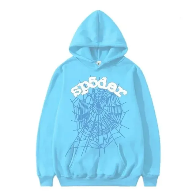 Sp5der Hoodie Spider Web Print
