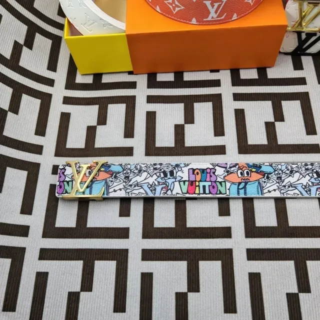 Louis Vuitton Belt Kaws Collaboration