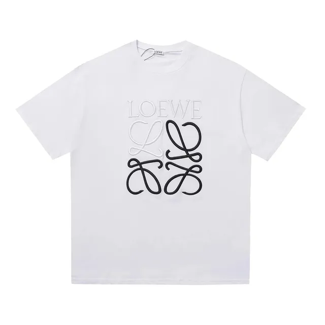 Loewe Logo T-Shirt Embroidered Anagram