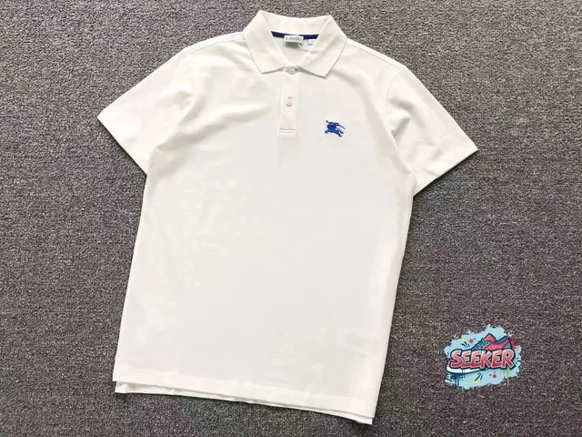 Burberry Polo Shirt Equestrian Knight Logo