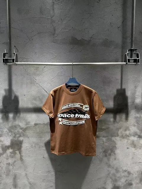 Broken Planet Space Trails Tee Visit the Hills Graphic