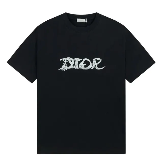 Dior T-Shirt Distressed Logo