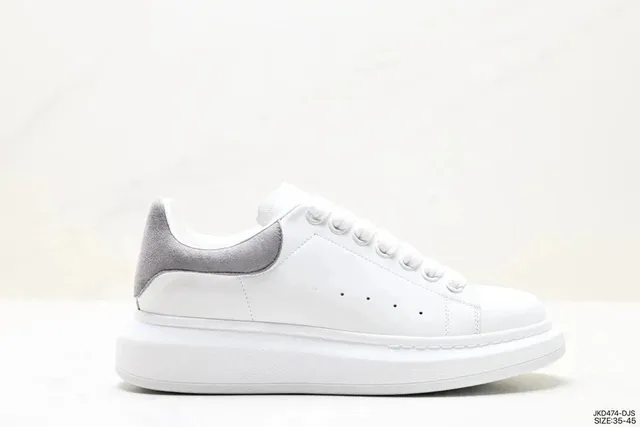 Alexander McQueen Oversized Sneaker White Grey