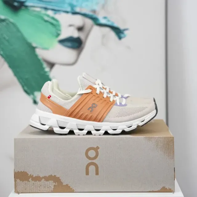 On CloudTec Beige Orange
